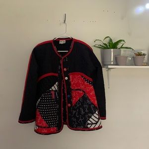 Embroidery Jeanne Marc Jacket made in U.S.A
